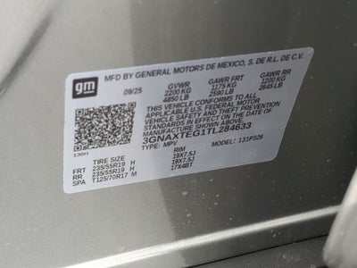 2026 Chevrolet Equinox RS SUV AWD