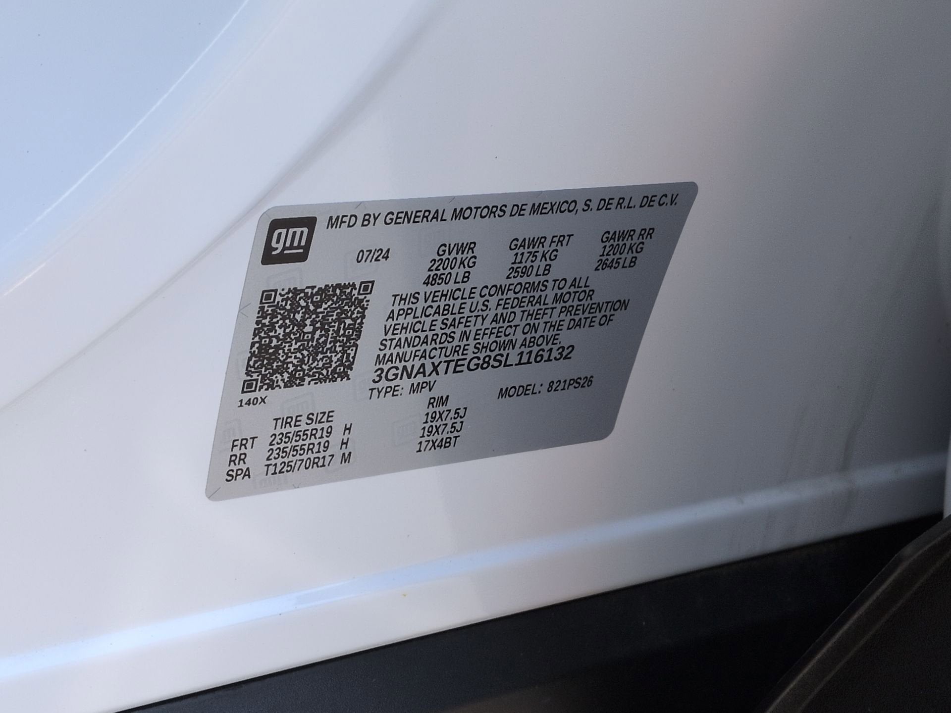 2025 Chevrolet Equinox RS