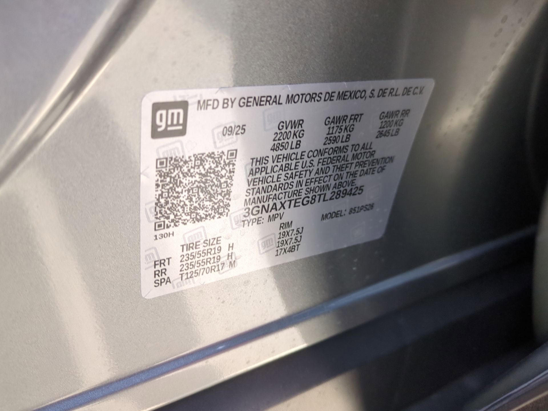 2026 Chevrolet Equinox RS SUV AWD