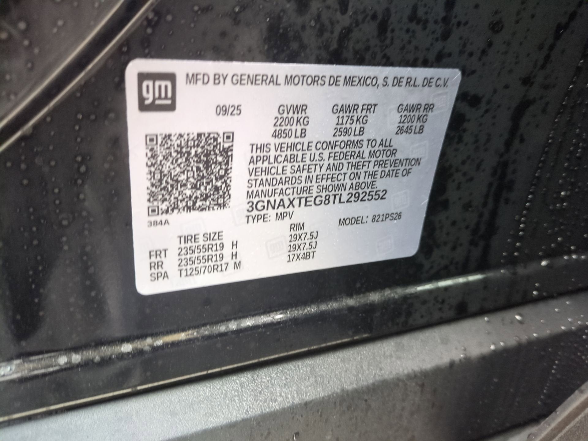 2026 Chevrolet Equinox RS SUV AWD