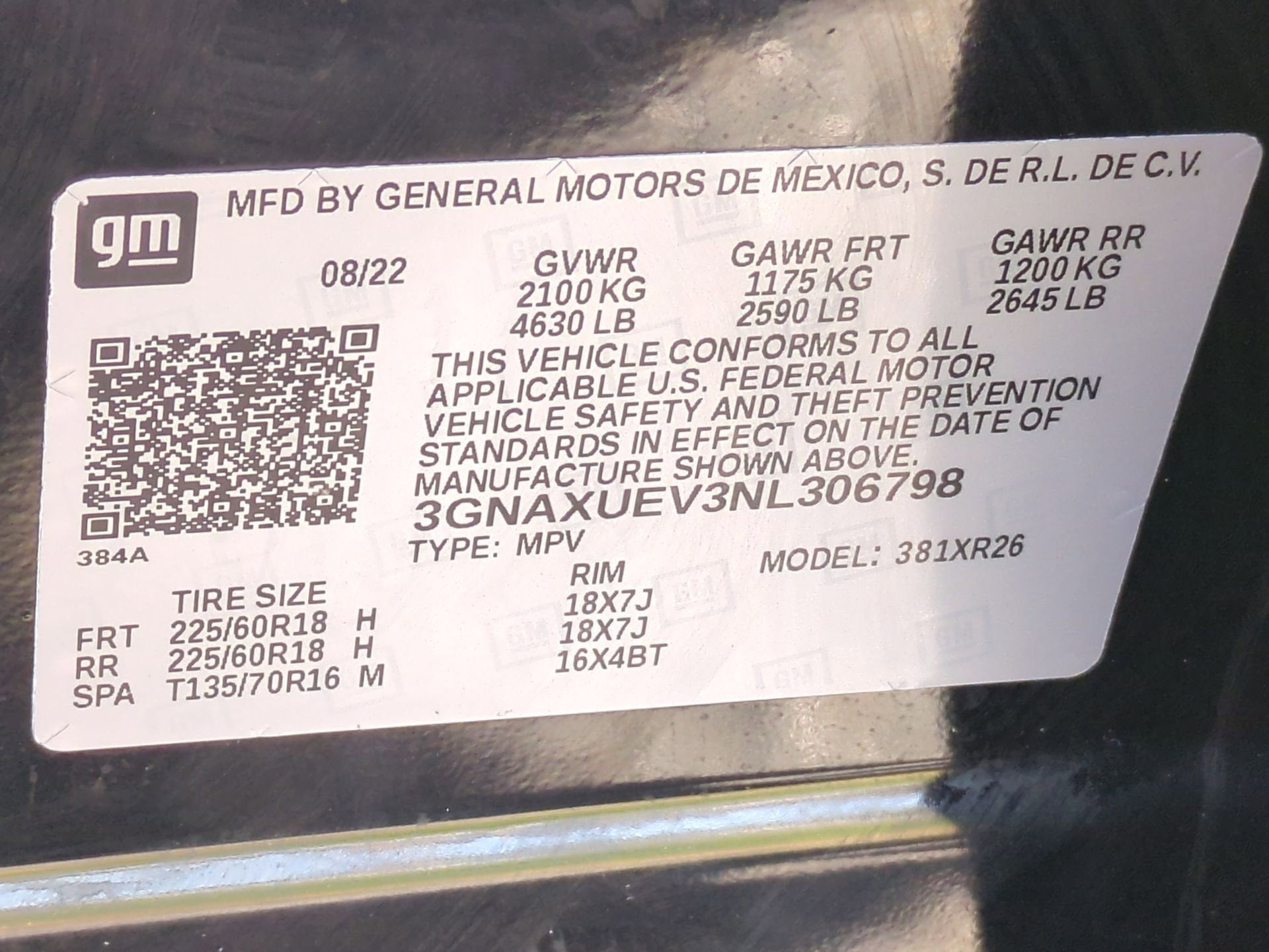 2022 Chevrolet Equinox LT