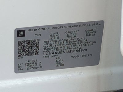 2021 Chevrolet Equinox LT