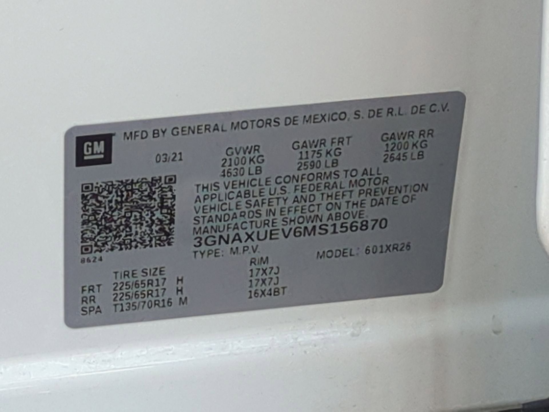 2021 Chevrolet Equinox LT