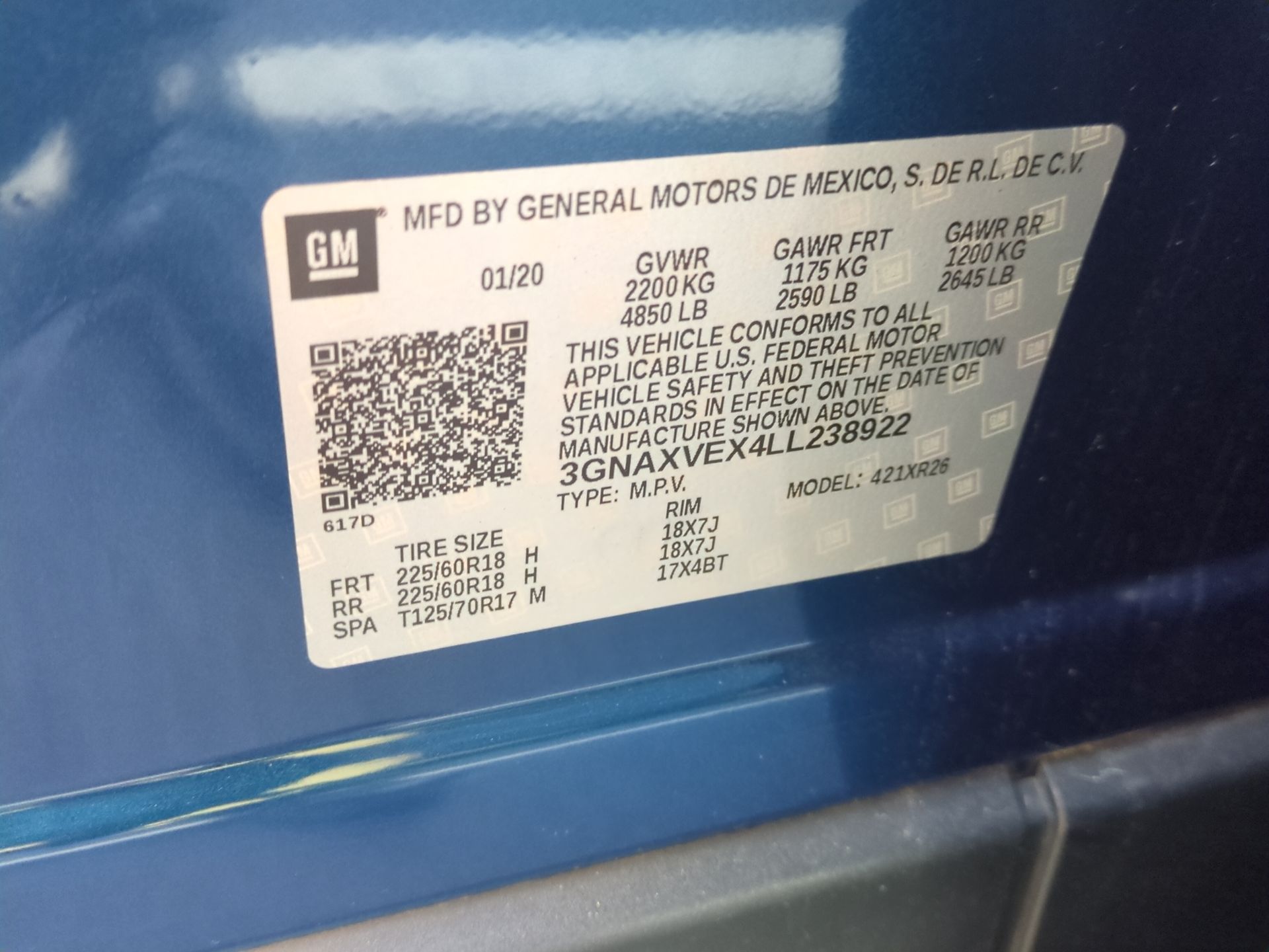 2020 Chevrolet Equinox LT