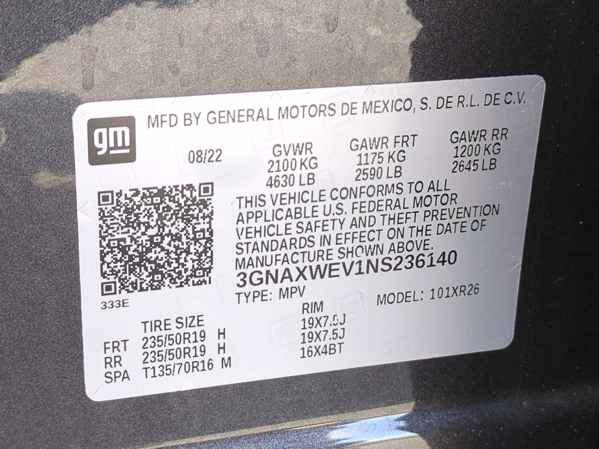 2022 Chevrolet Equinox RS