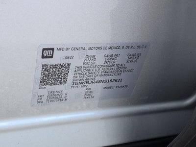 2022 Chevrolet Blazer 3LT