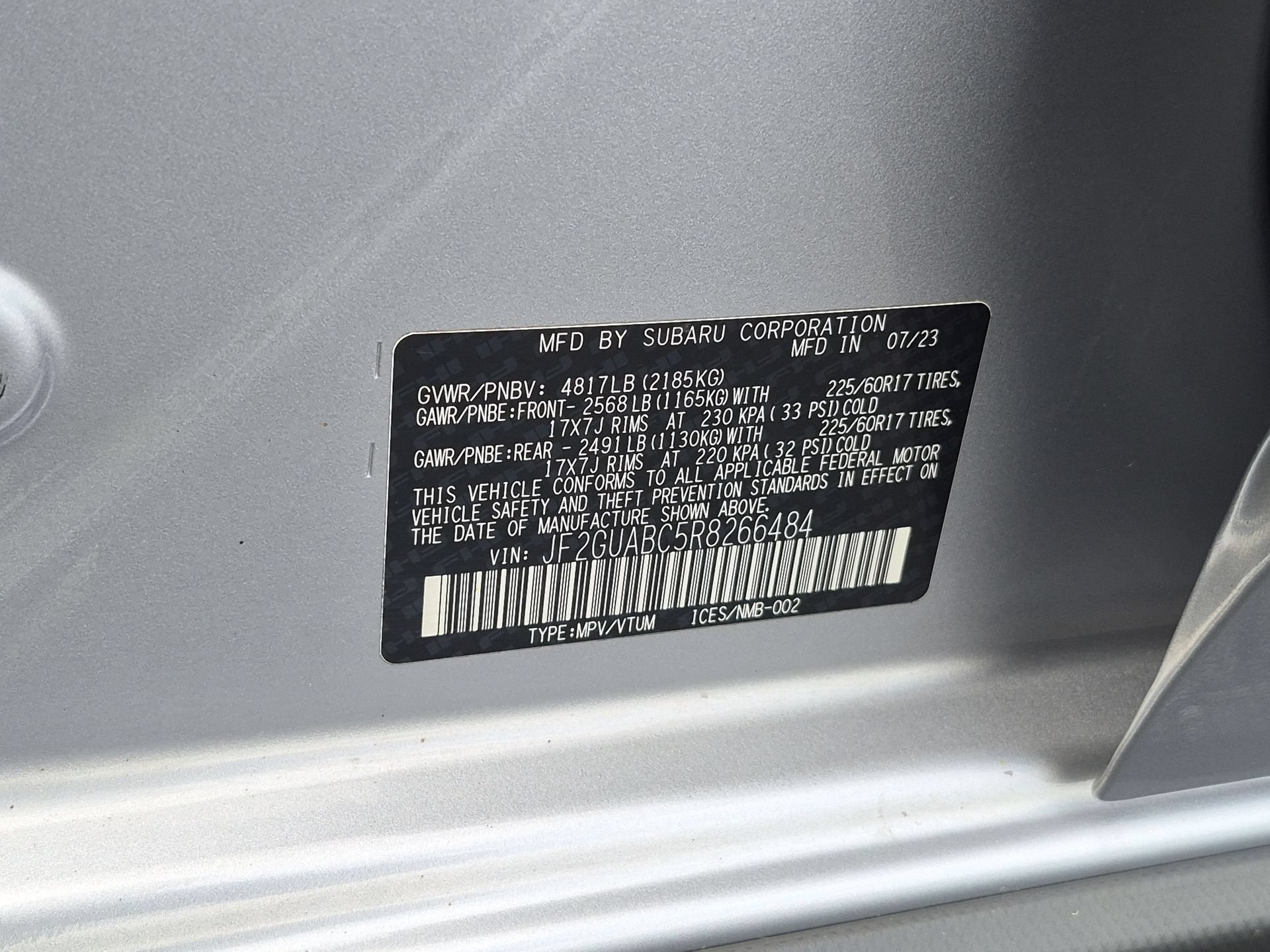 2024 Subaru Crosstrek Base