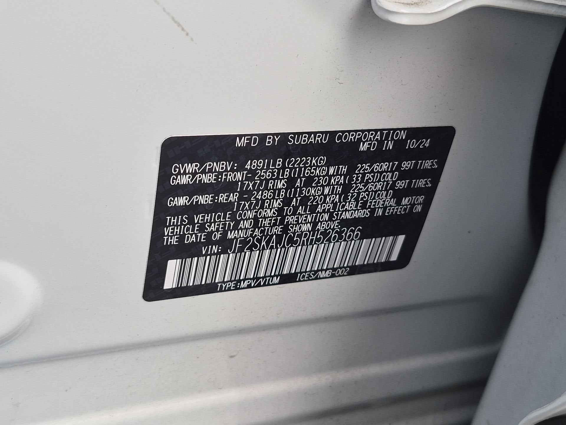 2024 Subaru Forester Wilderness