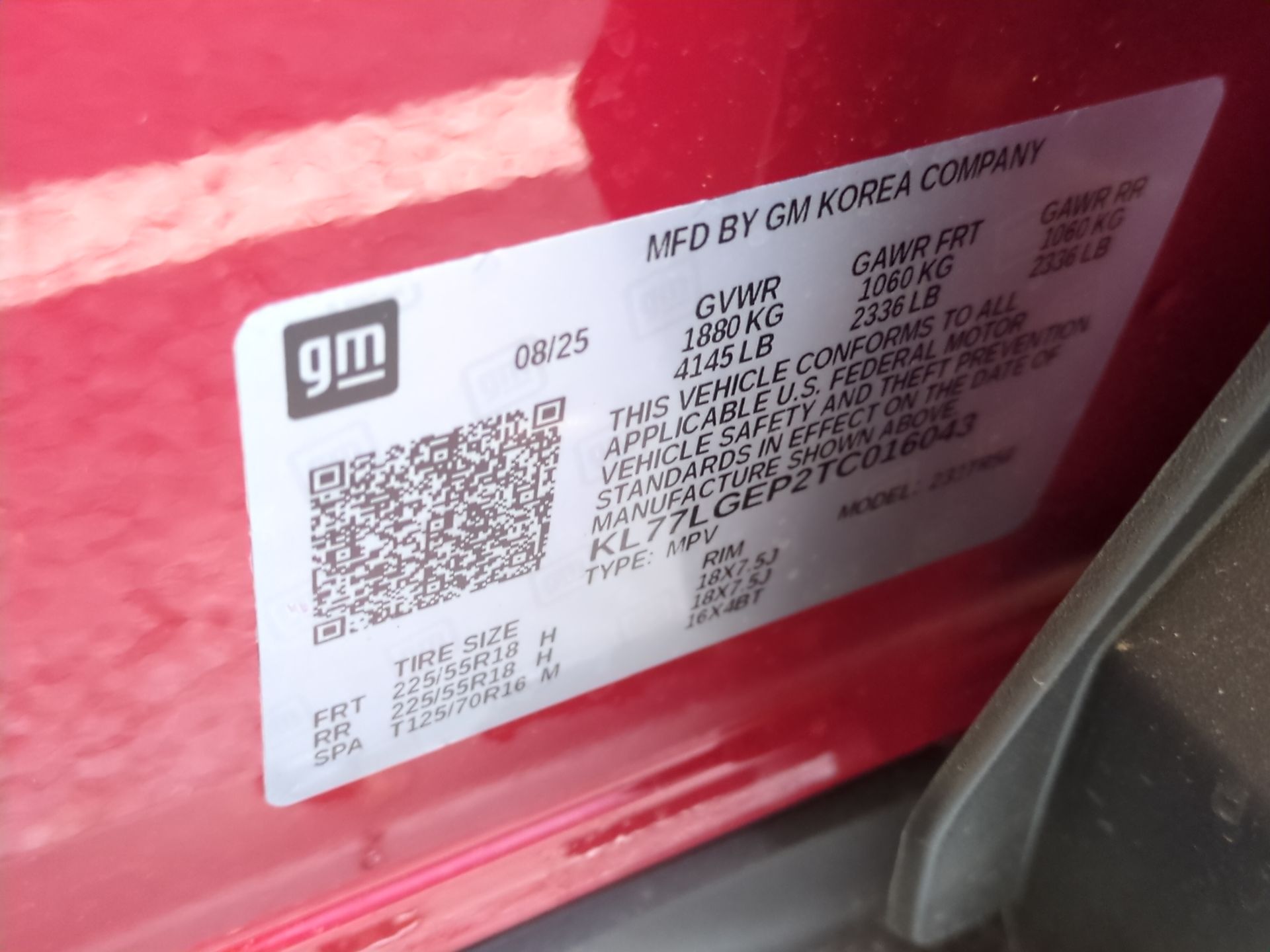 2026 Chevrolet Trax 1RS SUV FWD