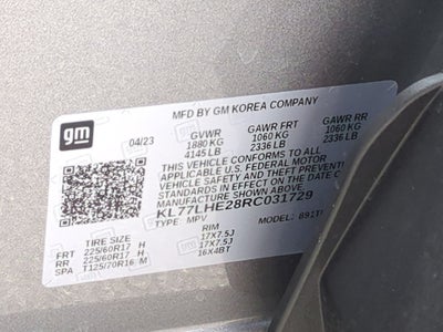 2024 Chevrolet Trax LT