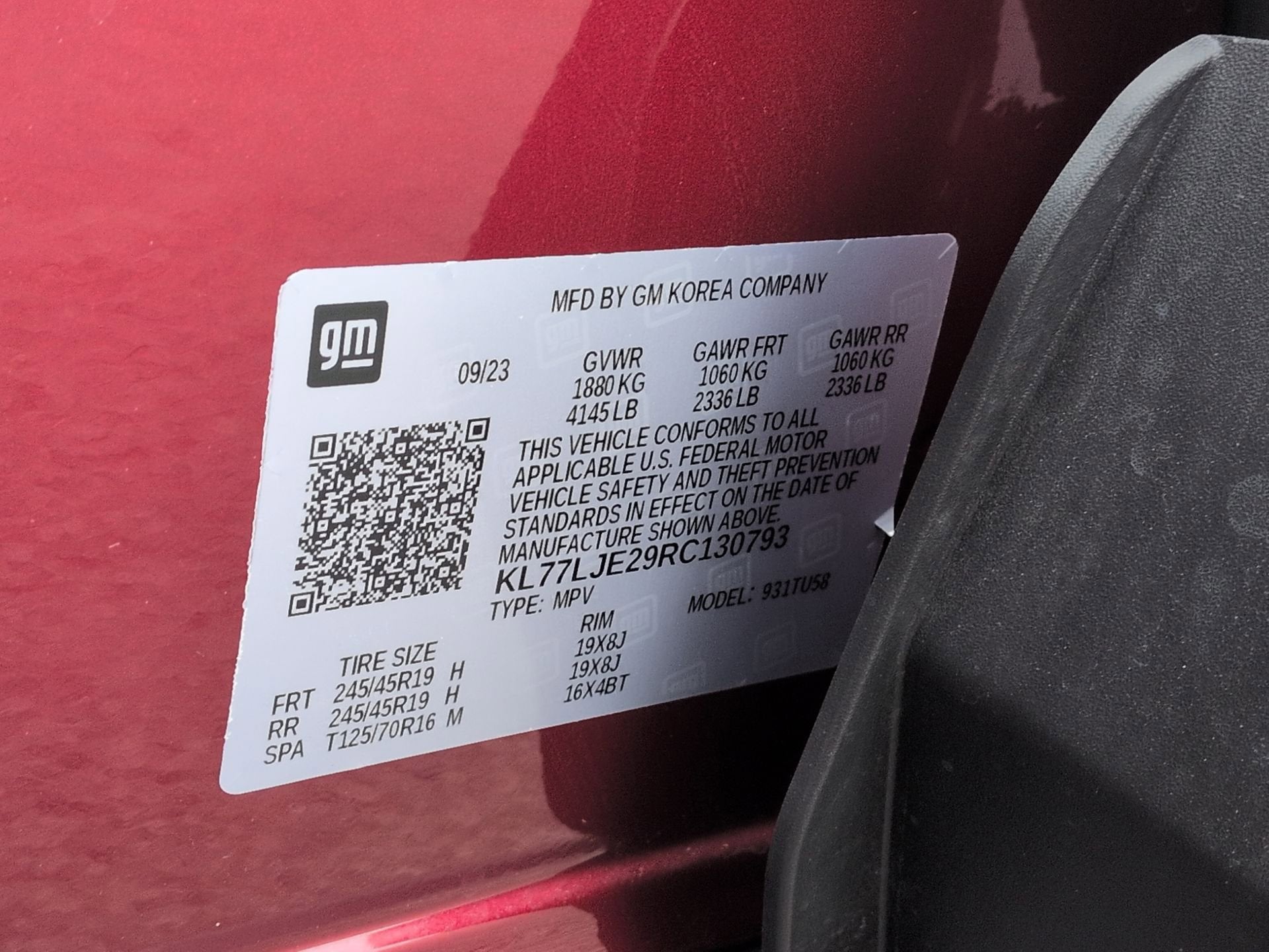 2024 Chevrolet Trax 2RS