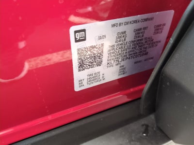 2026 Chevrolet Trax 2RS SUV FWD