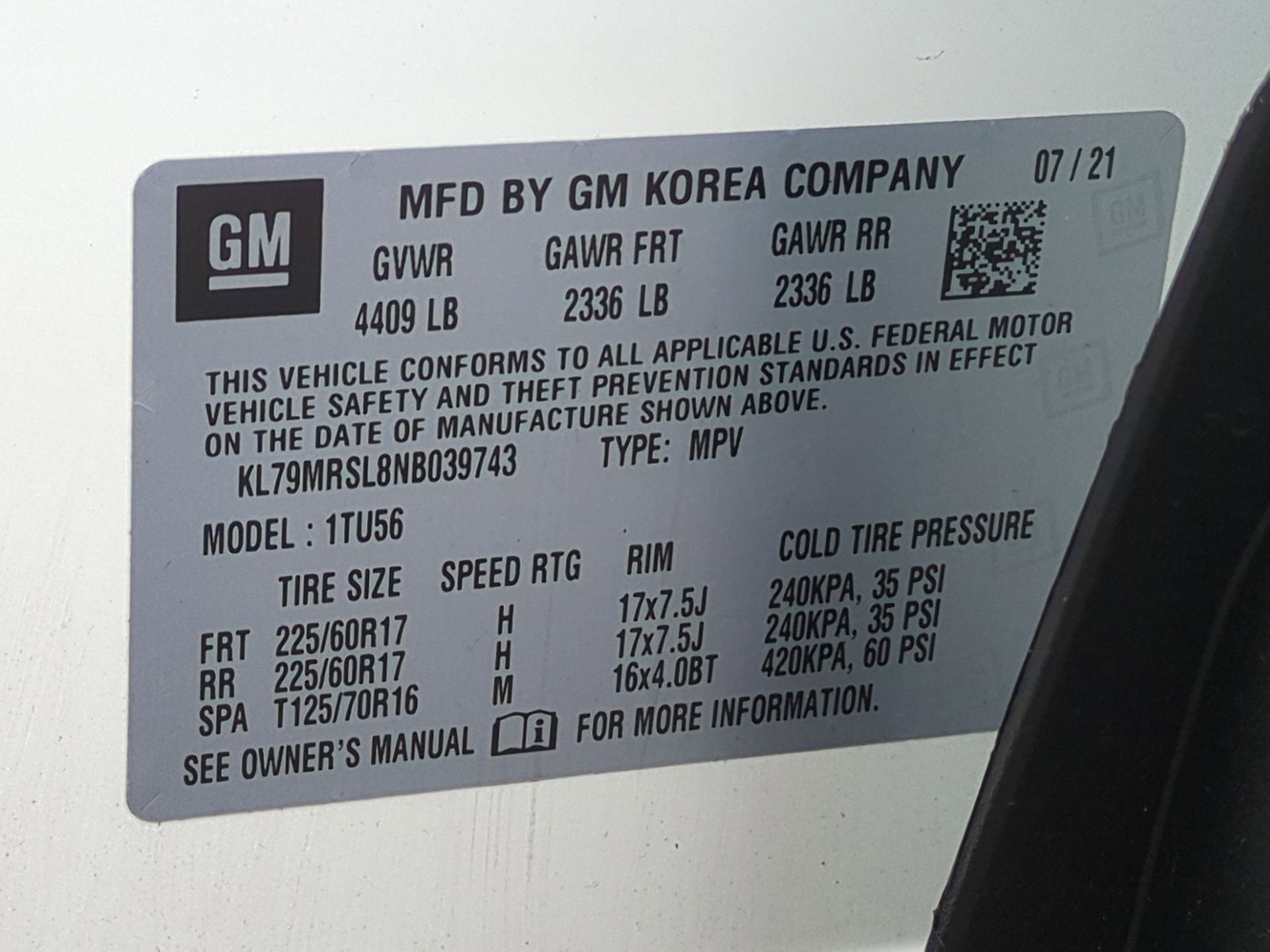 2022 Chevrolet Trailblazer LT