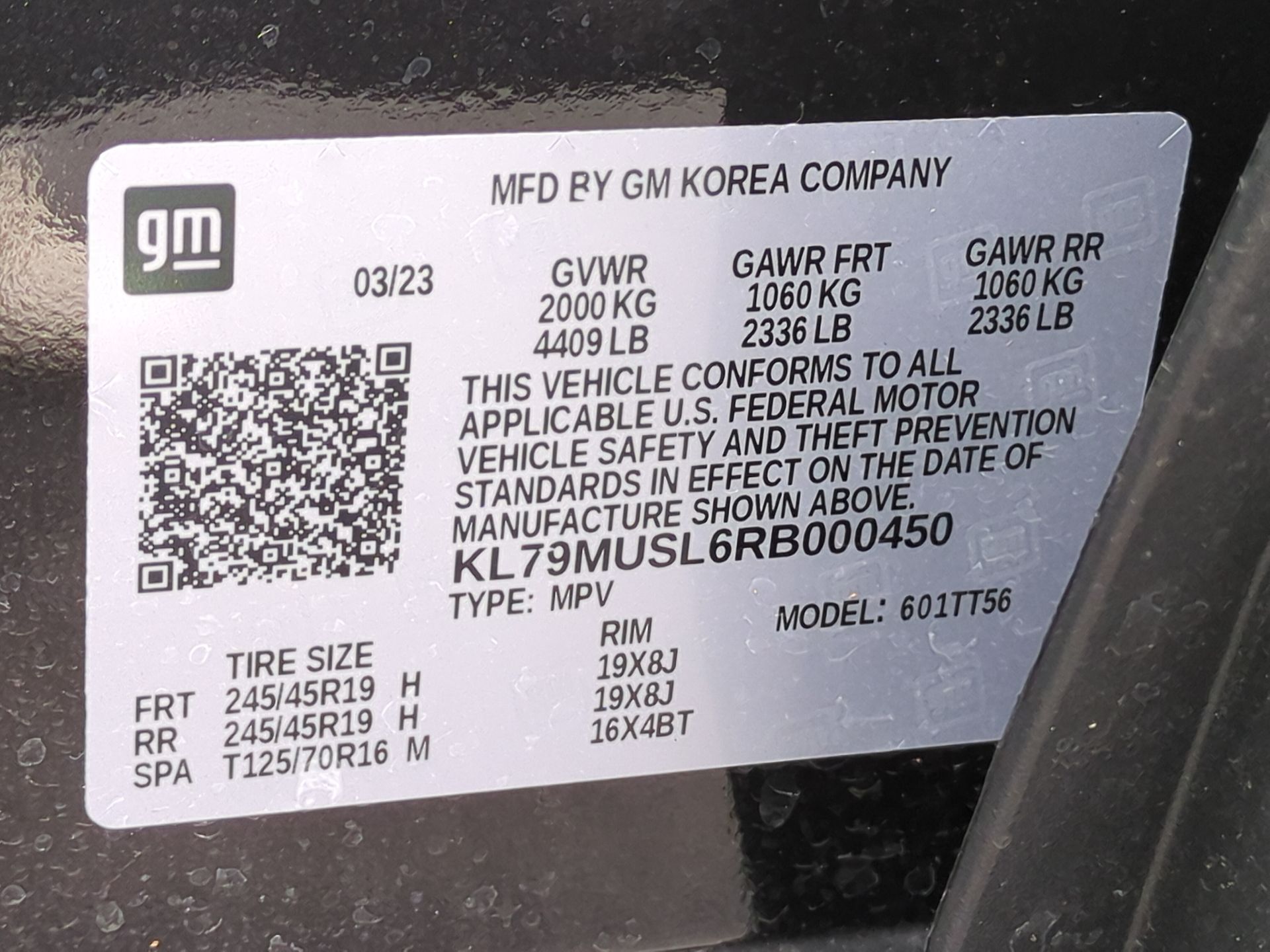 2024 Chevrolet Trailblazer RS