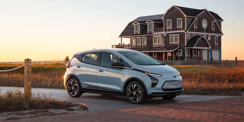 2023 Chevrolet Bolt EV at the Beach
