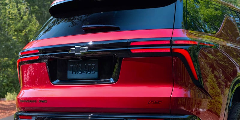 2024 Chevy Traverse Exterior Rear