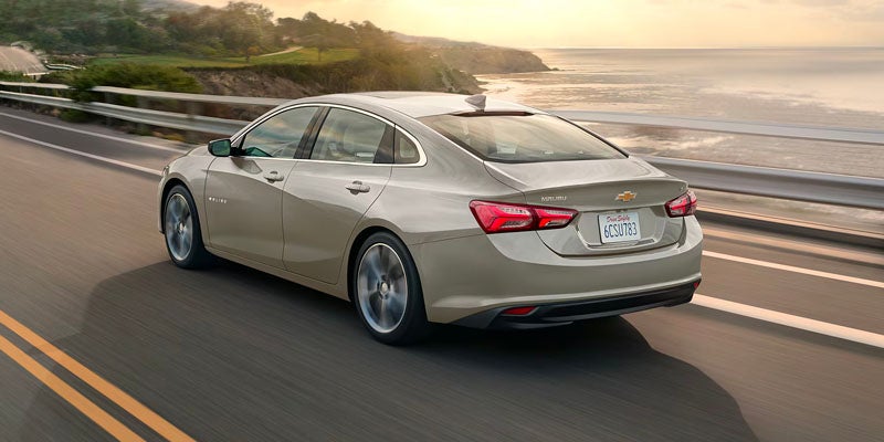 2025 Chevrolet Malibu Rear View Driving