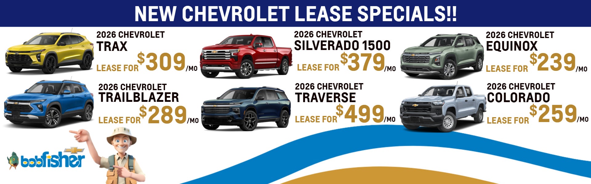 New Chevrolet Lease Specials!