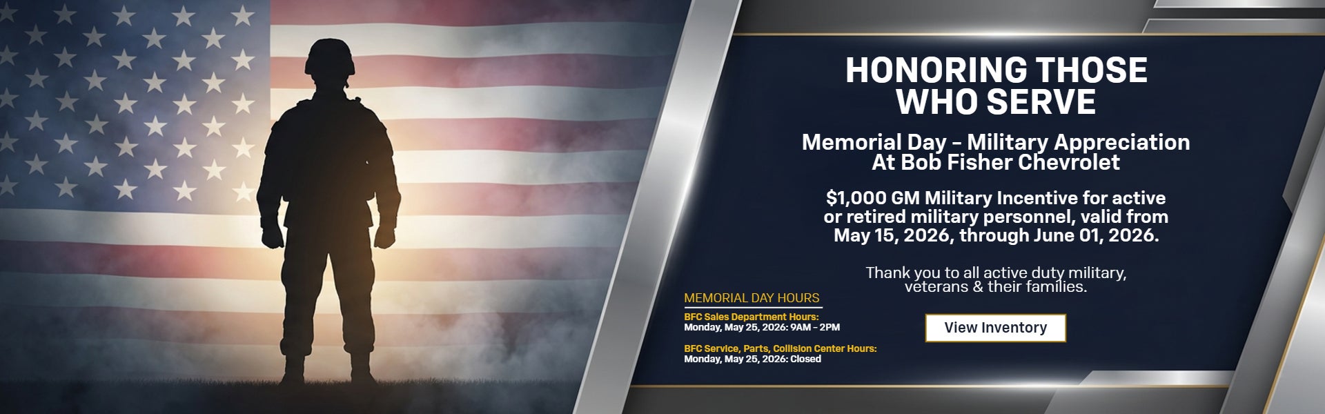 Honoring Those Who Serve